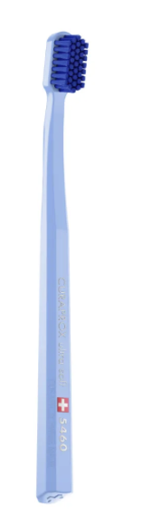 Blue Curaprox CS 5460 ultra soft toothbrush