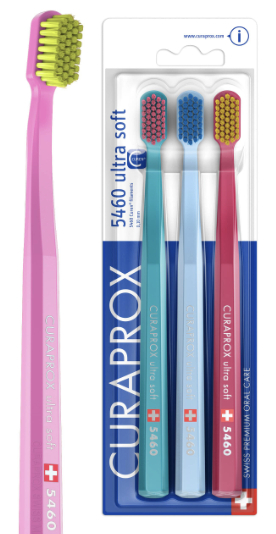 Curaprox CS 5460 ultra soft toothbrush three pack