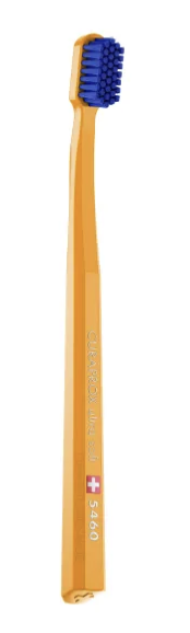 Orange Curaprox CS 5460 ultra soft toothbrush